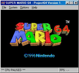 set up video project 64 emulator